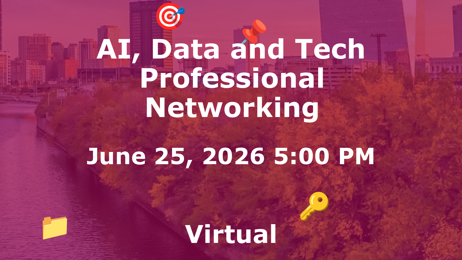 AI, Data and Tech Professional Networking event image